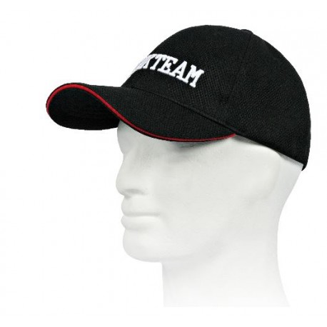 GORRA CON VISERA WORKTEAM CON LOGOS BORDADOS