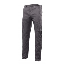 PANTALÓN STRETCH VELILLA MULTIBOLSILLOS TALLE AJUSTADO GRAMAJE ALTO