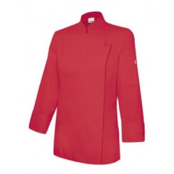 CHAQUETA DE COCINA VELILLA DE MUJER CON CREMALLERA