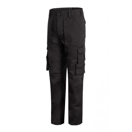 PANTALÓN VELILLA Negro CON ALOJAMIENTO PARA RODILLERAS