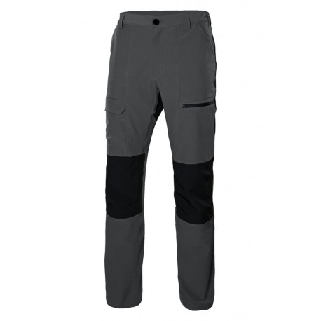 PANTALÓN Gris VELILLA TREKKING TEJIDO STRETCH