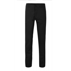 PANTALÓN NEGRO CHINO STRETCH UNISEX DE VELILLA