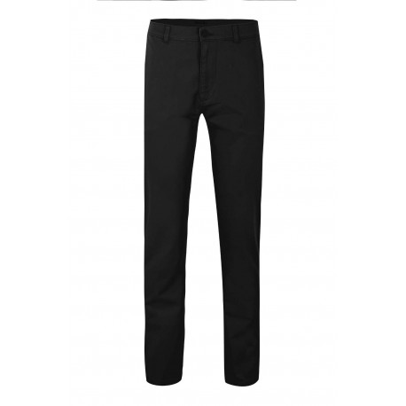 PANTALÓN NEGRO CHINO STRETCH UNISEX DE VELILLA