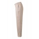 PANTALÓN beige PIJAMA VELILLA EN TEJIDO STRETCH