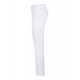 PANTALÓN blanco STRETCH VELILLA MULTIBOLSILLOS TALLE AJUSTADO