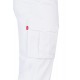PANTALÓN blanco STRETCH VELILLA MULTIBOLSILLOS TALLE AJUSTADO