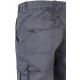 PANTALÓN gris STRETCH VELILLA MULTIBOLSILLOS TALLE AJUSTADO