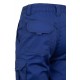 PANTALÓN azulina STRETCH VELILLA MULTIBOLSILLOS TALLE AJUSTADO