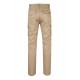 PANTALÓN beige STRETCH VELILLA MULTIBOLSILLOS TALLE AJUSTADO