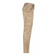 PANTALÓN beige STRETCH VELILLA MULTIBOLSILLOS TALLE AJUSTADO